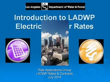 ladwp electrical specifications